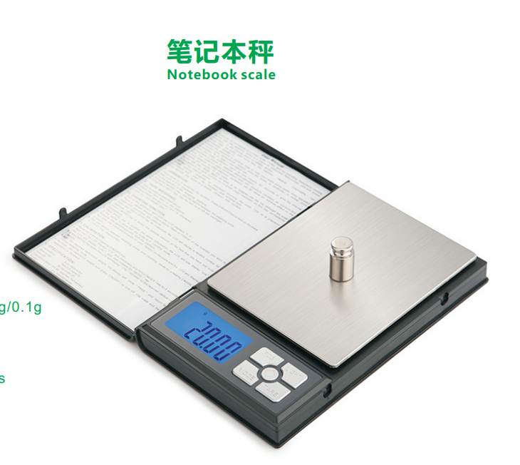 Mini Pocket Scale Notebook Scale digital jewelry scale