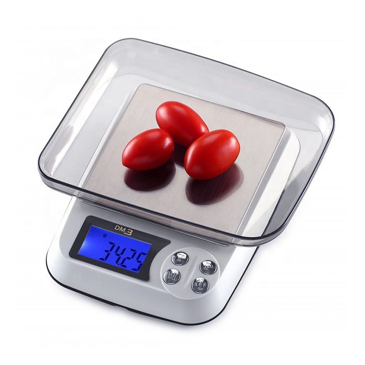 WANT CX-DM3 High accuracy multifunction Scale Measures in Grams and Ounces electronic food scale