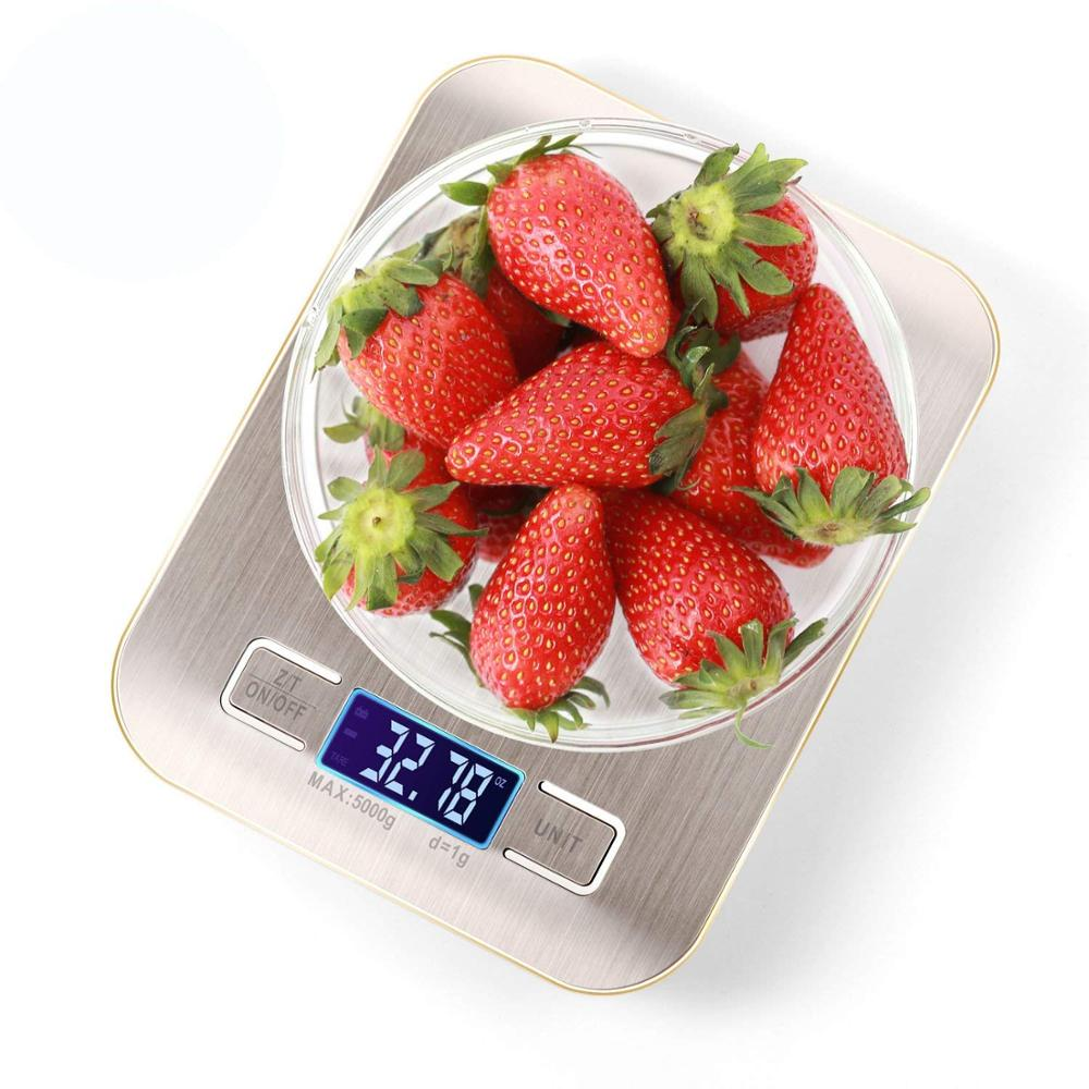 WANT -CX-2012 5 kg /10kg Stainless Steel Digital Food Scale Electronic Weighing Kitchen Scale