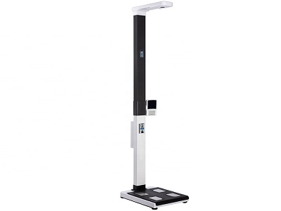 WANT BYH05D Human Weight Measurement Scale Label Printing Digital Height Weight Coin Operated Standing Weighing